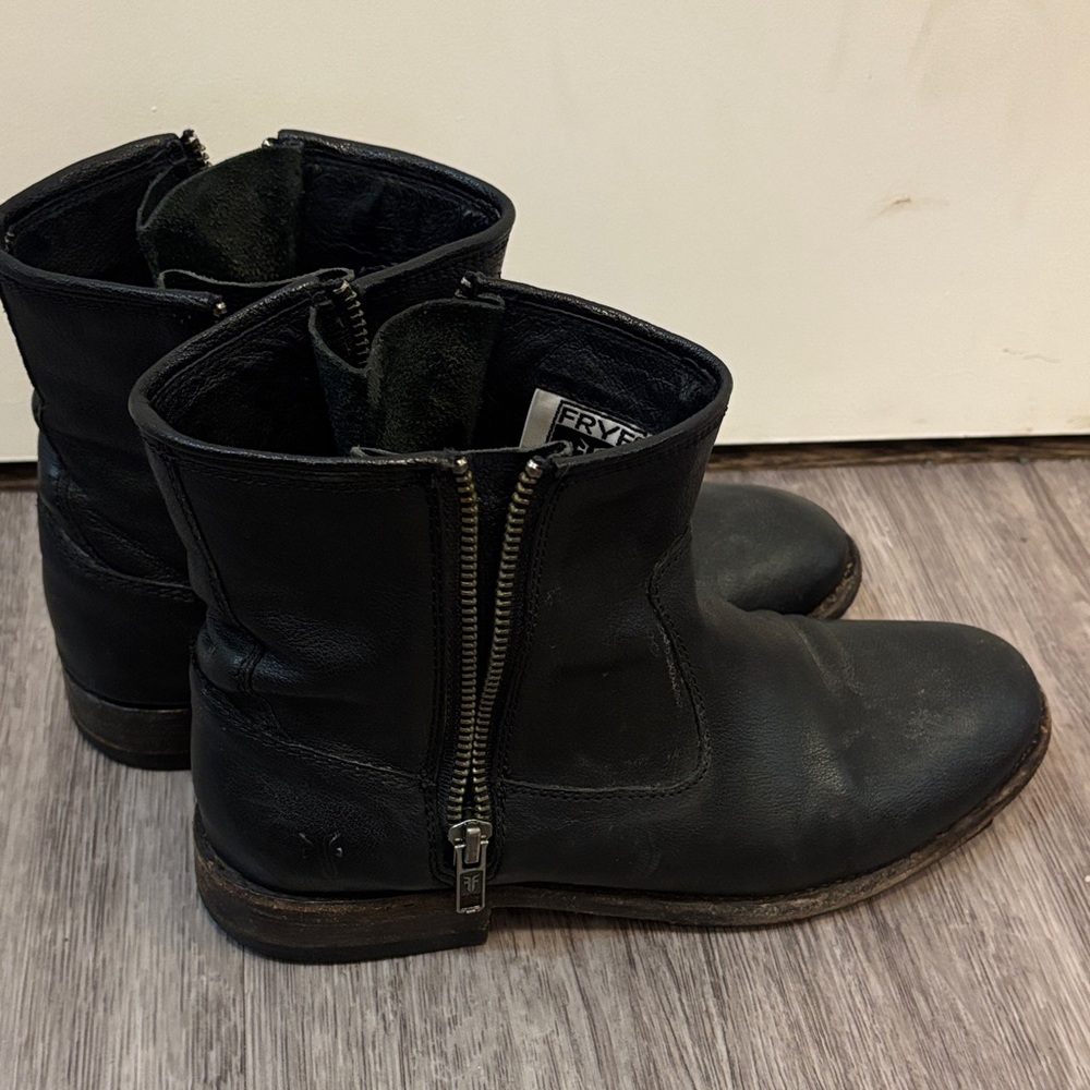 Frye Ethan Double Zip Ankle Boot - Women's 6.5 - Picture 7 of 8